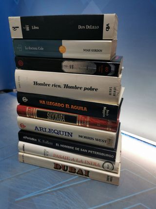 10 BEST SELLERS Hombre rico, hombre pobre, Sayonara, Libra, Dubai, La doctora Cole y mas