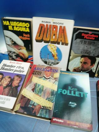 10 BEST SELLERS Hombre rico, hombre pobre, Sayonara, Libra, Dubai, La doctora Cole y mas