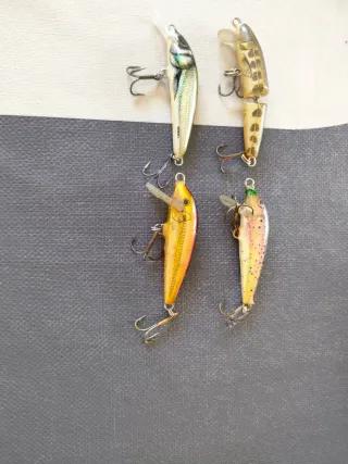 Lotes de señuelos de pesca Rapala