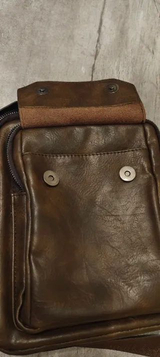 Borsello uomo tracolla Charro marrone