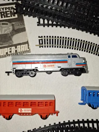 Geyper Tren Super Rail Años 70
