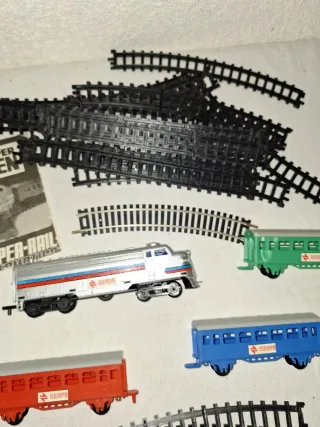 Geyper Tren Super Rail Años 70