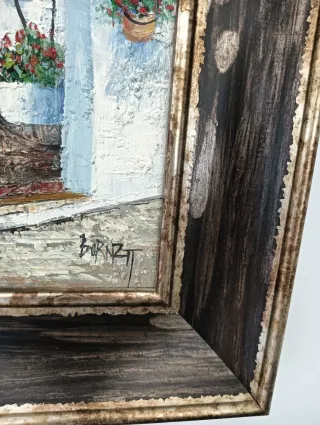 Cuadro Ubrique Pintado a Mano