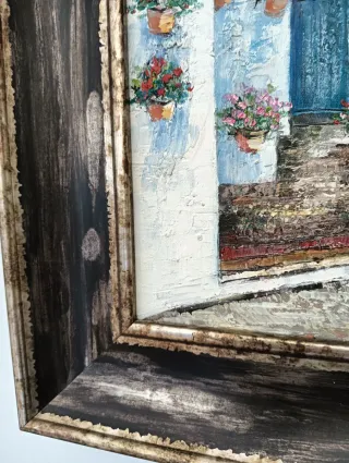 Cuadro Ubrique Pintado a Mano