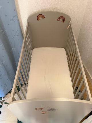 Cuna infantil 120x65 cm con cajones