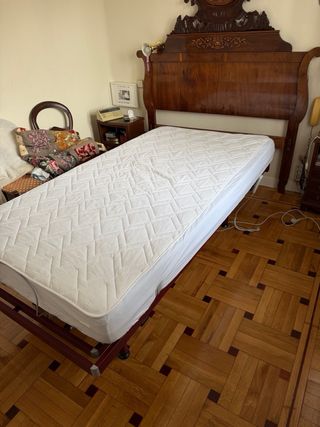 Cama articulada Recom metálica y madera