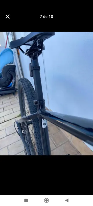 Bicicleta de Montaña Negra Orbea mx40