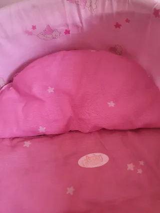 Cuna moisés para muñecos