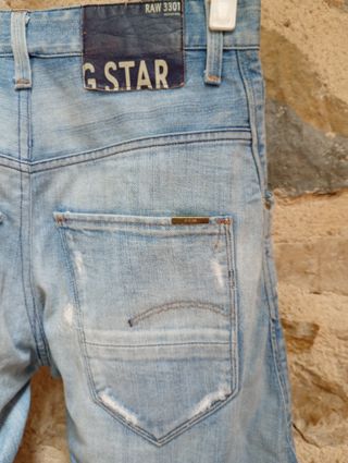 Pantalón vaquero G-Star Raw azul
