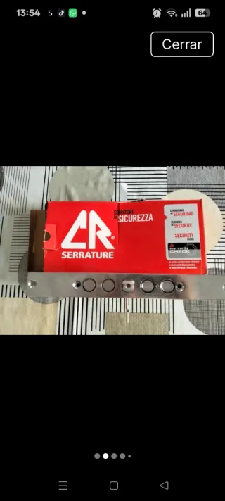 Cerradura de seguridad SERRATURE AR