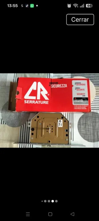 Cerradura de seguridad SERRATURE AR