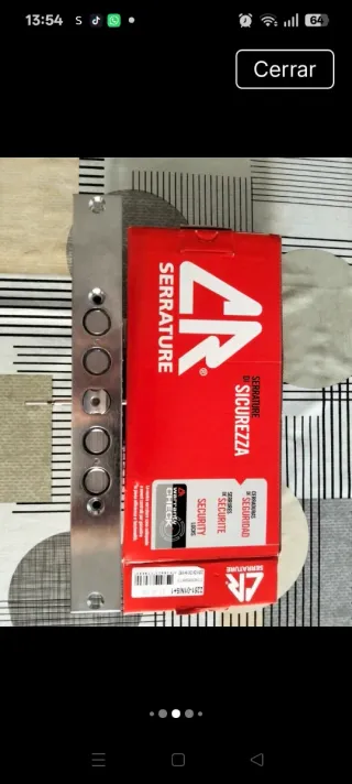 Cerradura de seguridad SERRATURE AR