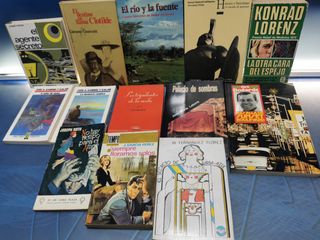Libros, 13 novelas variadas