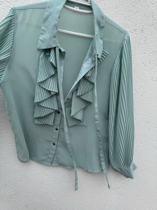 Blusa Menta Talla S Shein