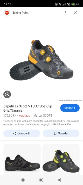 Scarpe Scott Camouflage MTB