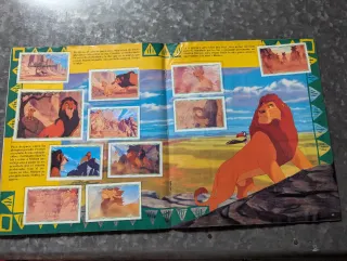 Álbum completo Panini El Rey León (Años 90)