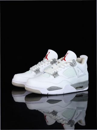 Jordan 4 Retro White Oreo Talla 41