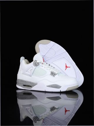 Jordan 4 Retro White Oreo Talla 41