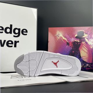 Jordan 4 Retro White Oreo Talla 38