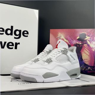 Jordan 4 Retro White Oreo Talla 38