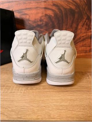 Jordan 4 Retro White Oreo Talla 45