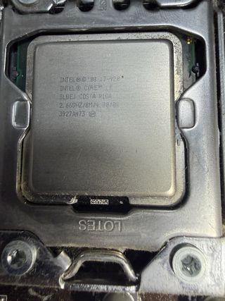 Placa Base ASUS P6T + Intel i7 + Disipador