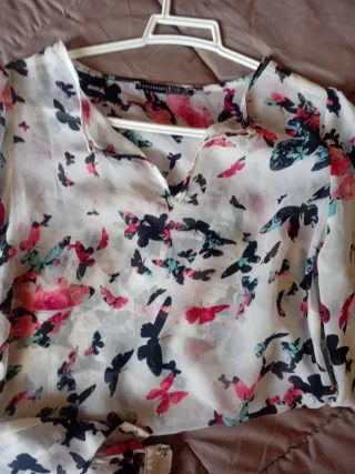 Camisa Atmosphere Mariposas Talla 34/36