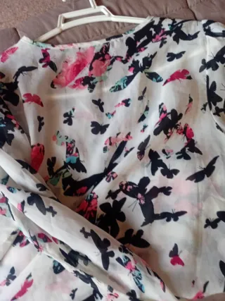 Camisa Atmosphere Mariposas Talla 34/36