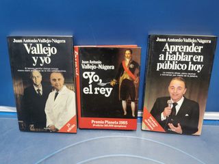 3 libros del Autor Juan Antonio Vallejo-Naguera