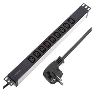 Regleta de PVC Rackmatic RE 129 para armario Rack
