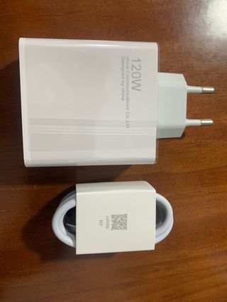 Cargador Xiaomi 120W HyperCharge con cable