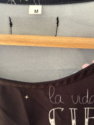 Vestido negro circo retro talla M