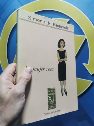 libro La mujer rota - Simone de Beauvoir, circulo de lectores