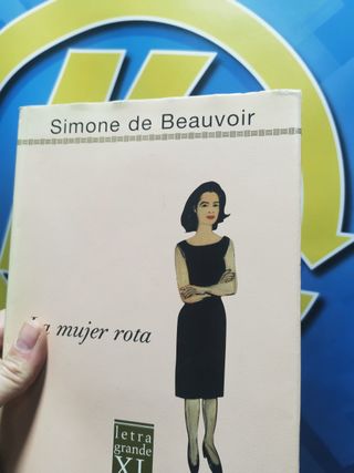 libro La mujer rota - Simone de Beauvoir, circulo de lectores