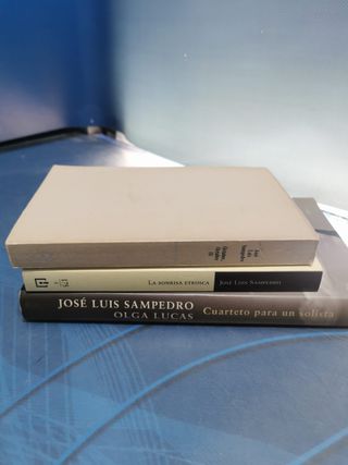 Tres libros del autor José Luis Sampedro