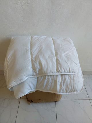 Pikolin Home - Edredón Nórdico Otoño-Invierno 300gr, Fibra Ecolofil Tacto Plumón, Relleno para Cama 150 (220x240 cm)
