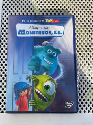 Monstruos S.A. DVD Disney Pixar Español