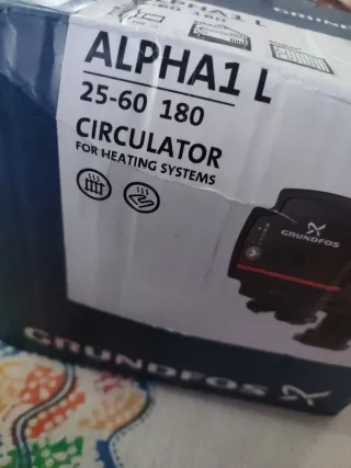 Bomba Circuladora Grundfos ALPHA1 L 25-60