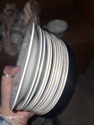 Servizio vintage caffè, tè, latte porcellana.