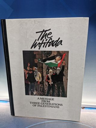 libro, The intifada, edición uk, 1988