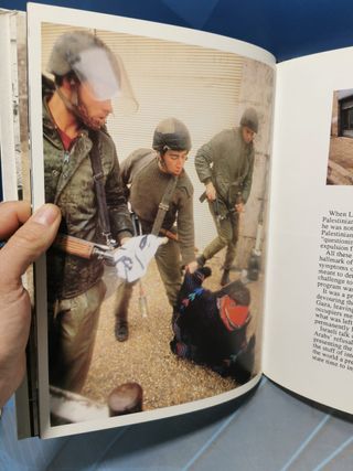 libro, The intifada, edición uk, 1988