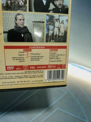 Dvd LAS LARGAS VACACIONES DEL 36