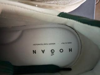 Sneakers Hogan donna bianche/beige/verdi