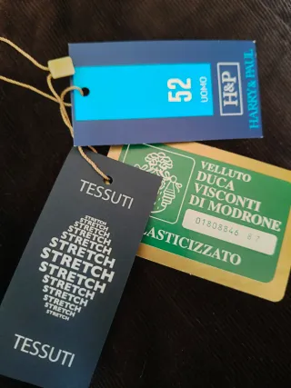 Pantaloni uomo in velluto verde