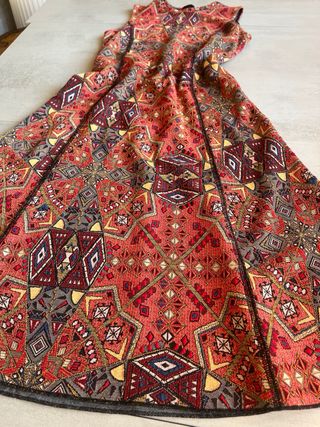 Vestido estampado multicolor