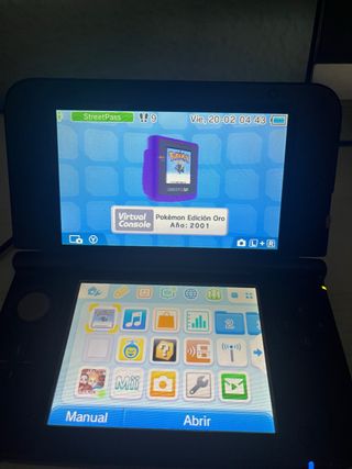 Nintendo 3DS Negra + Pokémon Oro