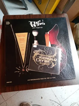 The Who - Join Together CD Set y CD Gilmour Bowie