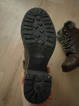 Botines Buffalo Cuero Talla 37