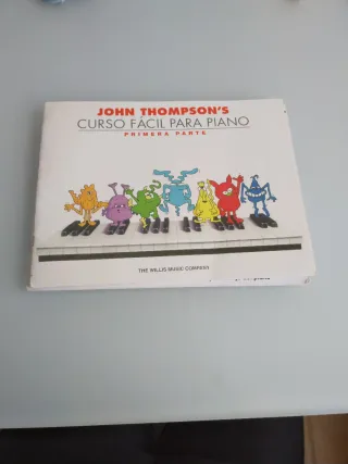 Pack Partituras Piano John Thompson Inicial