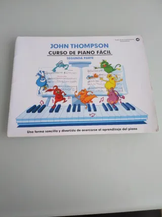 Pack Partituras Piano John Thompson Inicial